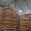 hemp sacks containing rice D-98 Premium Basmati with Deep Aroma